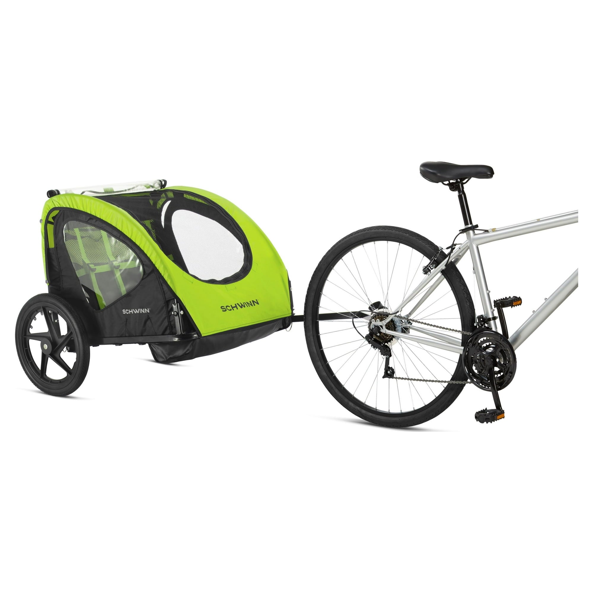 Foldable bike 2025 trailer 2 passengers