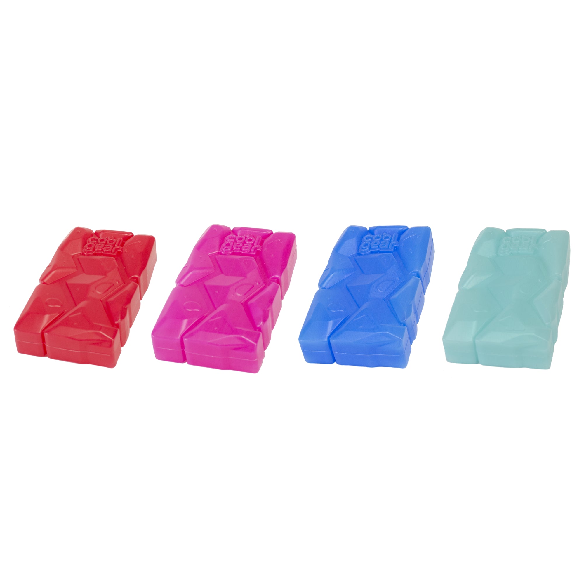 Cool Gear Non Toxic Reusable Ice Pack, 4 Pack (assorted colors)