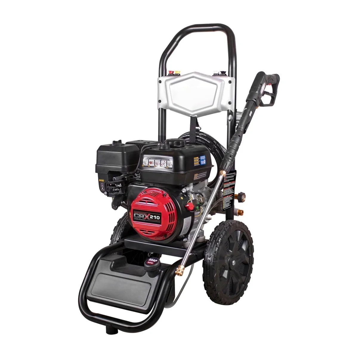 3400 PSI 2.4 GPM CRX 208cc with OEM Technologies Axial Cam Pump, Cold Water Residential Gas Pressure Washer (Refurbished)