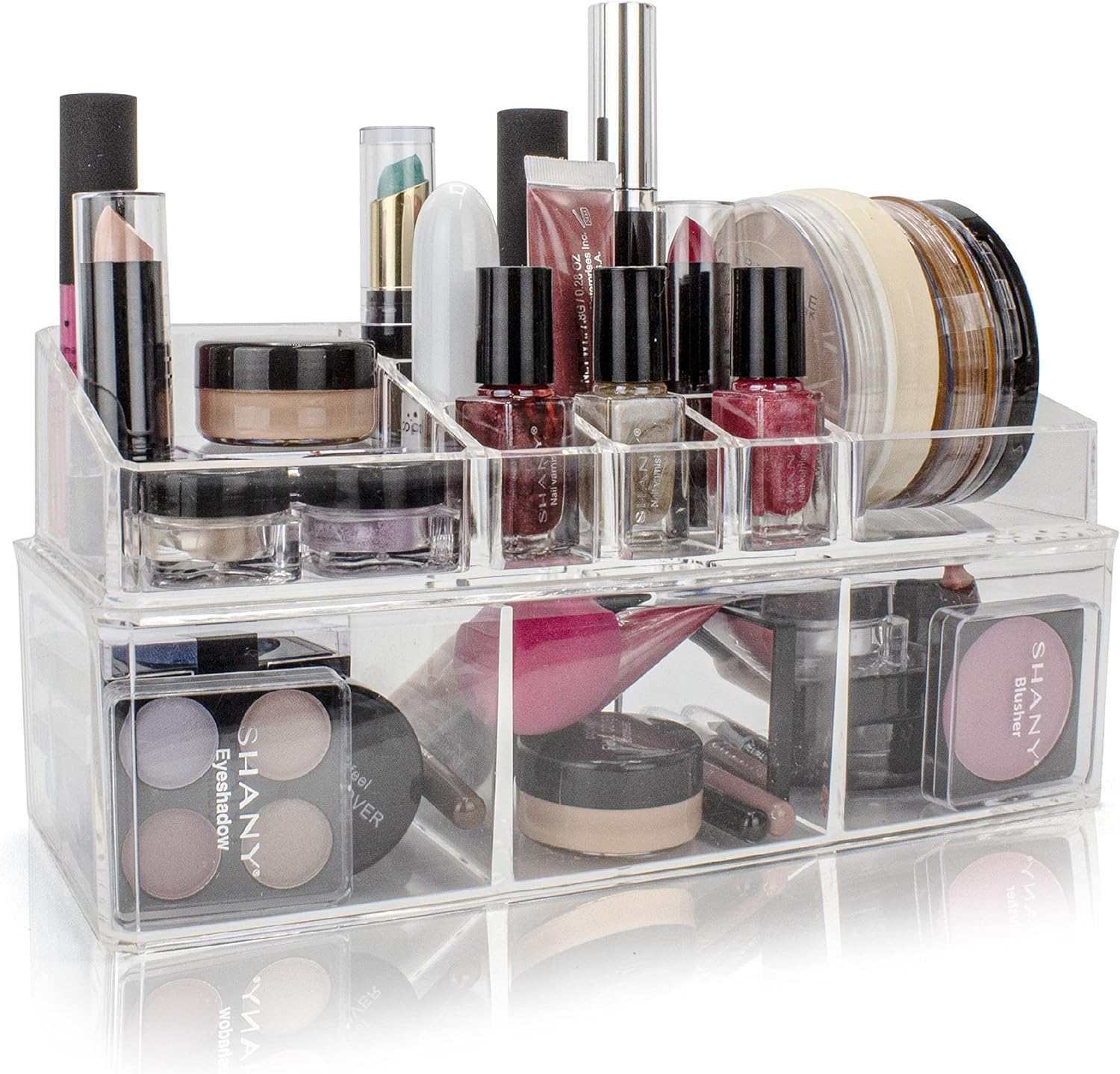 Brookstone Makeup Organizer & Cosmetic Display Case