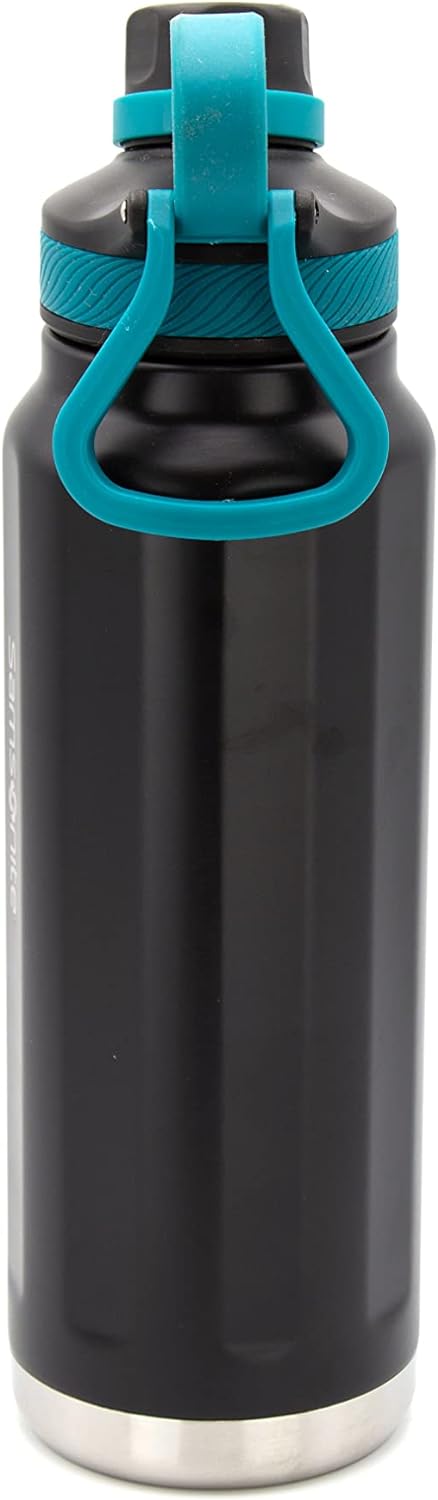 Samsonite 32 oz Insulated Water Bottle, Stainless Steel Double Walled Vacuum Flask for Cold or Hot Drinks