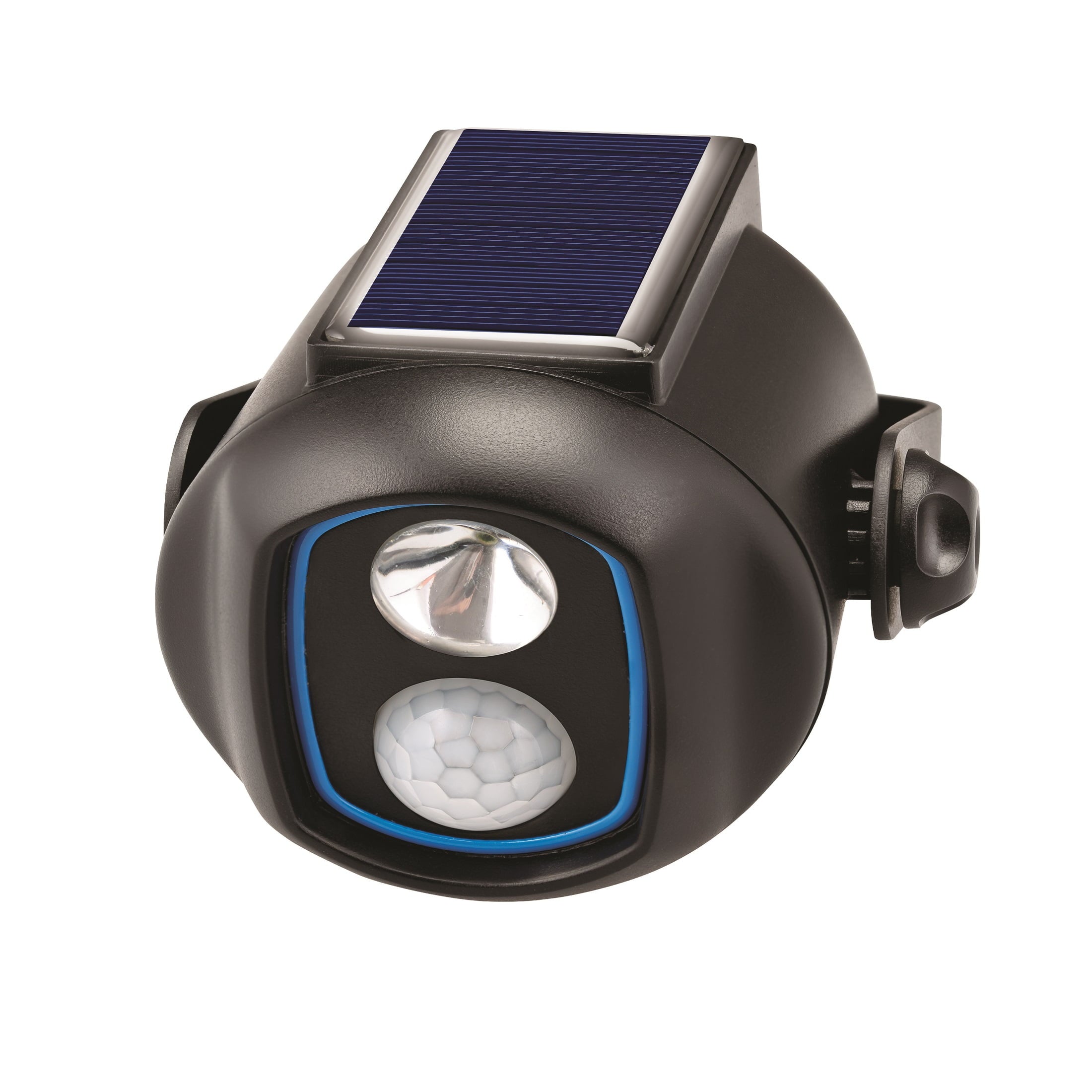 Sensor Brite Solar Powered Black Motion Activated Outdoor Integrated LED (SSSL-MC4)