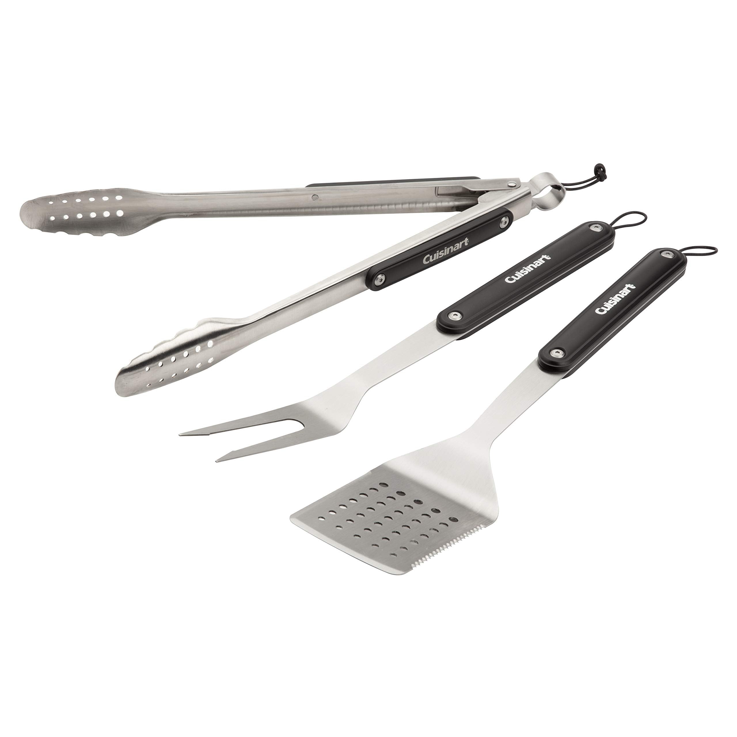 Cuisinart 3-Piece Magnetic Grill Tool Set