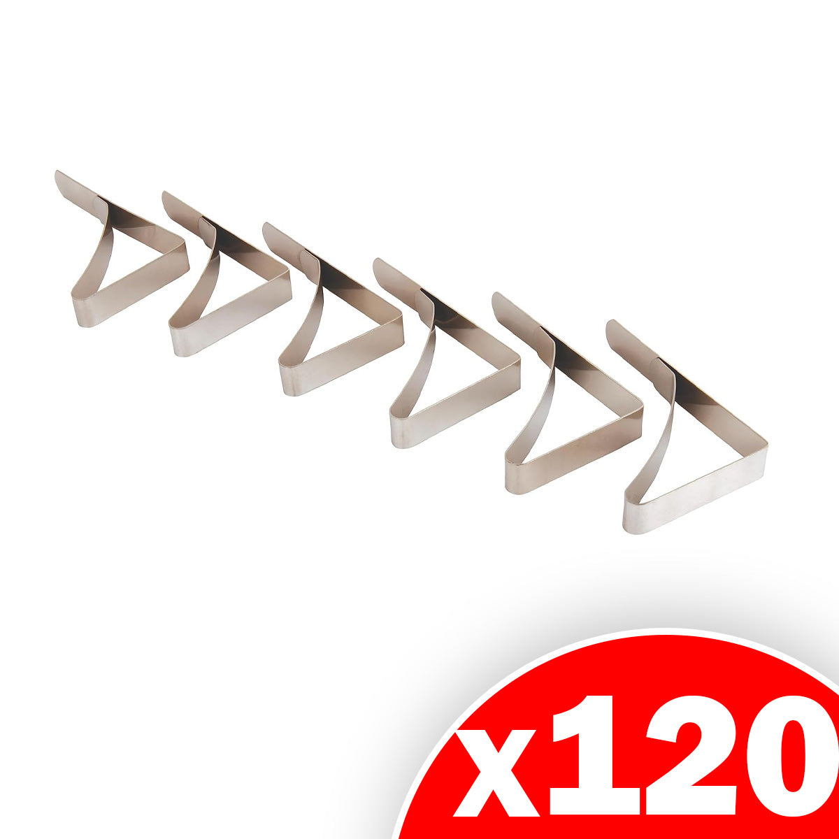 Coleman Tablecloth Clamps, 120 Packs of 6