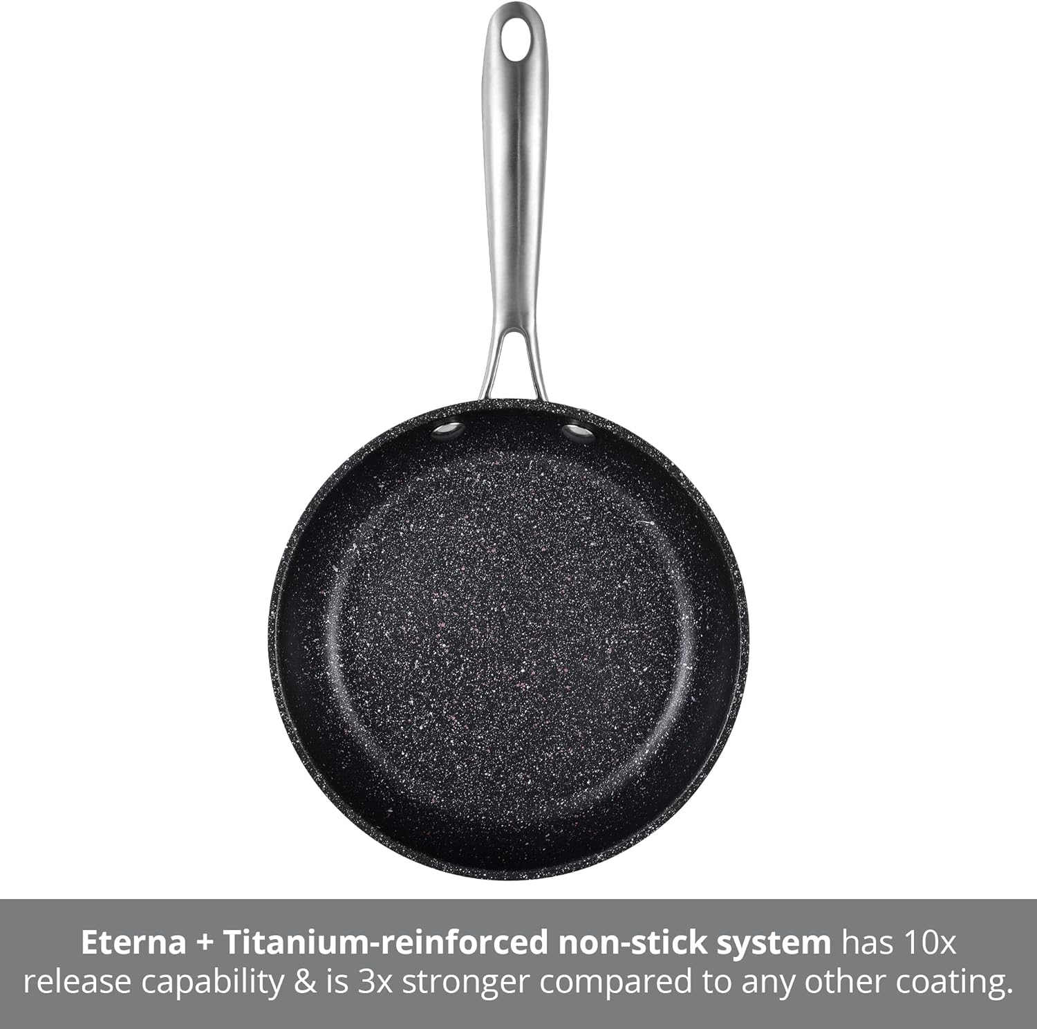 Vital by MasterPRO - 8" Forged Aluminum Titanium-Reinforced Non-Stick Fry Pan