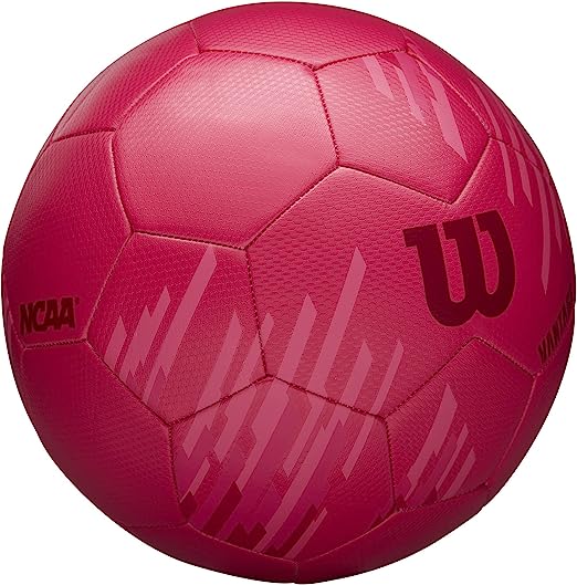 WILSON NCAA Vantage Soccer Ball, Size 4, Pink