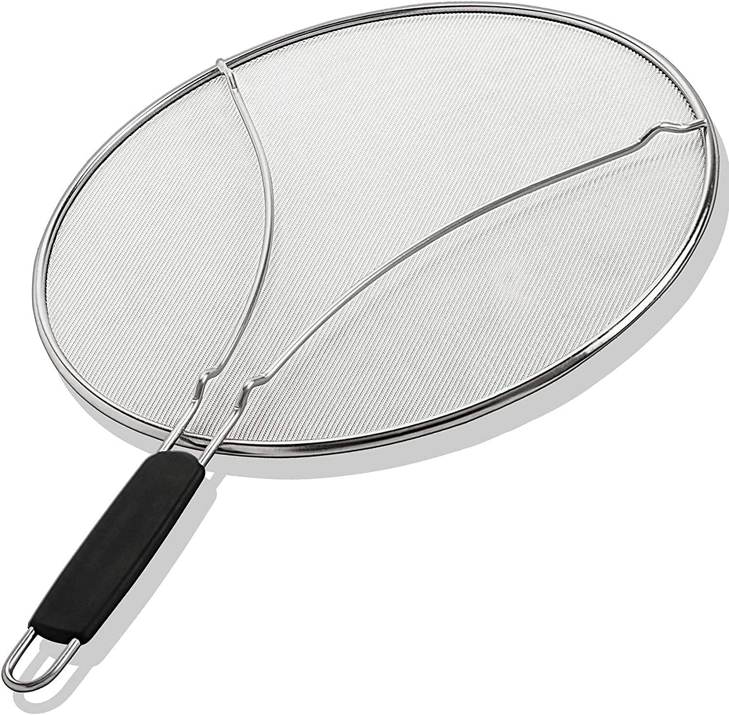 Bergkoch Stainless Steel Grease Splatter Screen for Frying Pan, 13inch