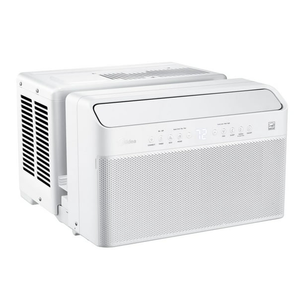 Midea 10,000 BTU Smart Inverter U-Shaped Window Air Conditioner MAW10V1QWT Restored