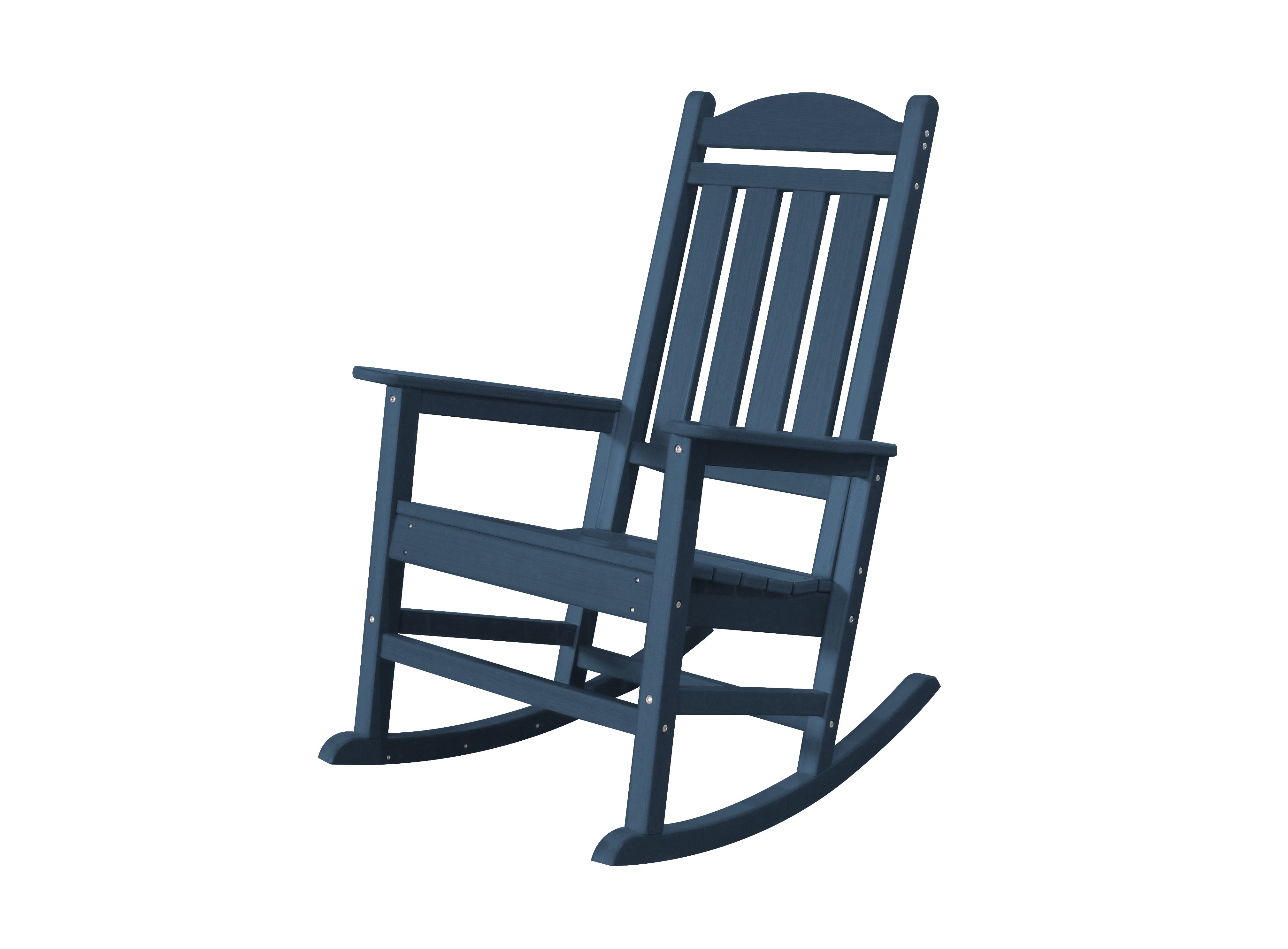 Trapper's Peak HDPE All Weather Resistant Poly Lumber Outdoor Rocking Chair