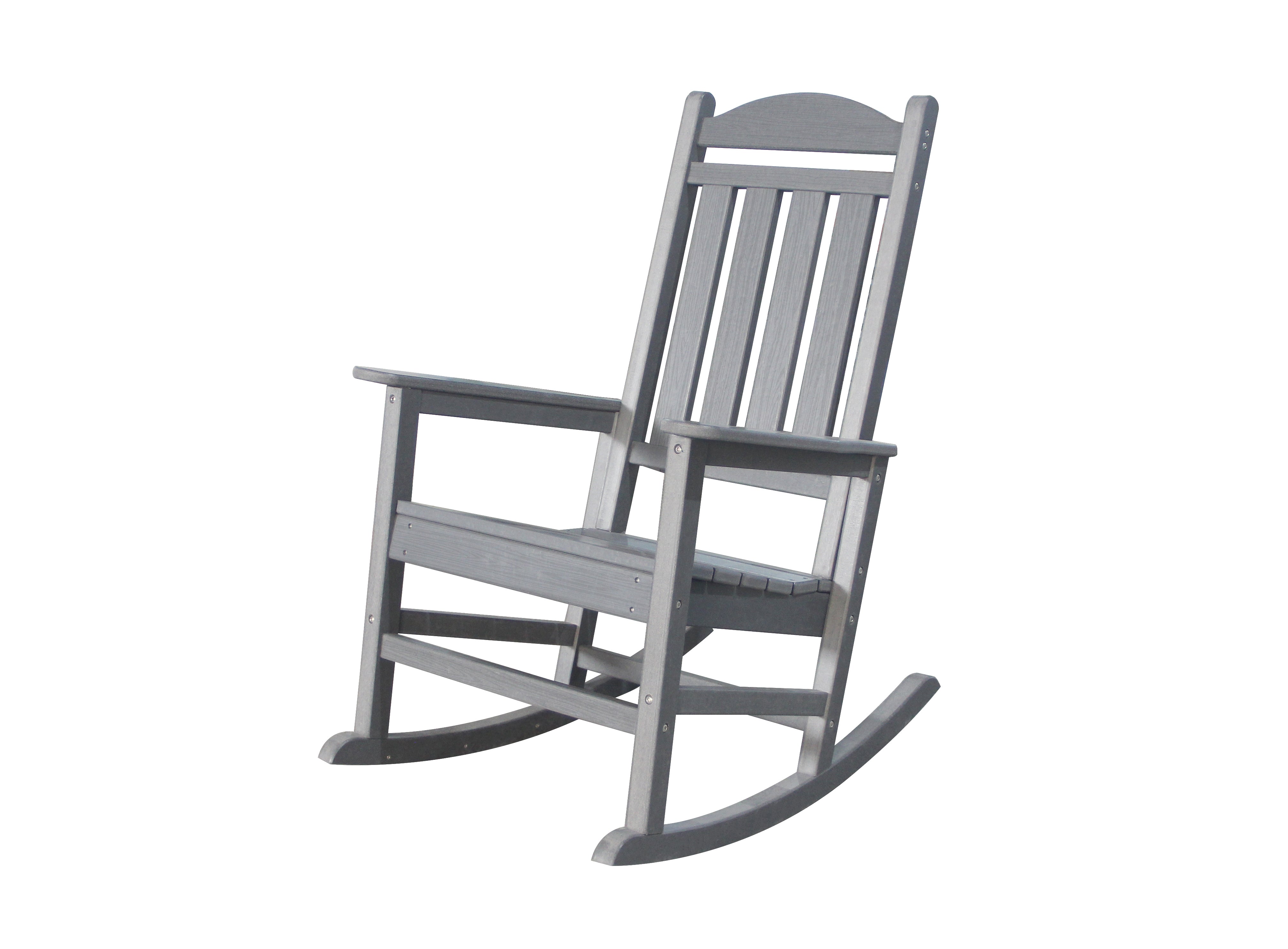 Trapper's Peak HDPE All Weather Resistant Poly Lumber Outdoor Rocking Chair