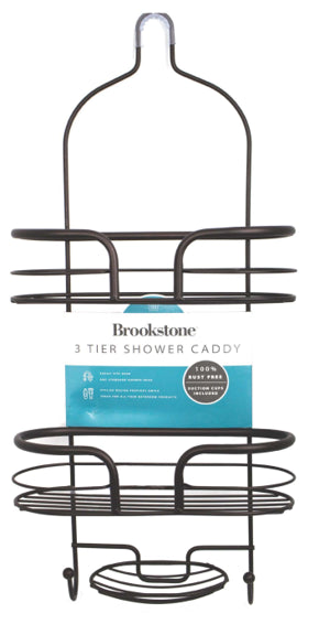 Brookstone Shower Caddy, Bronze