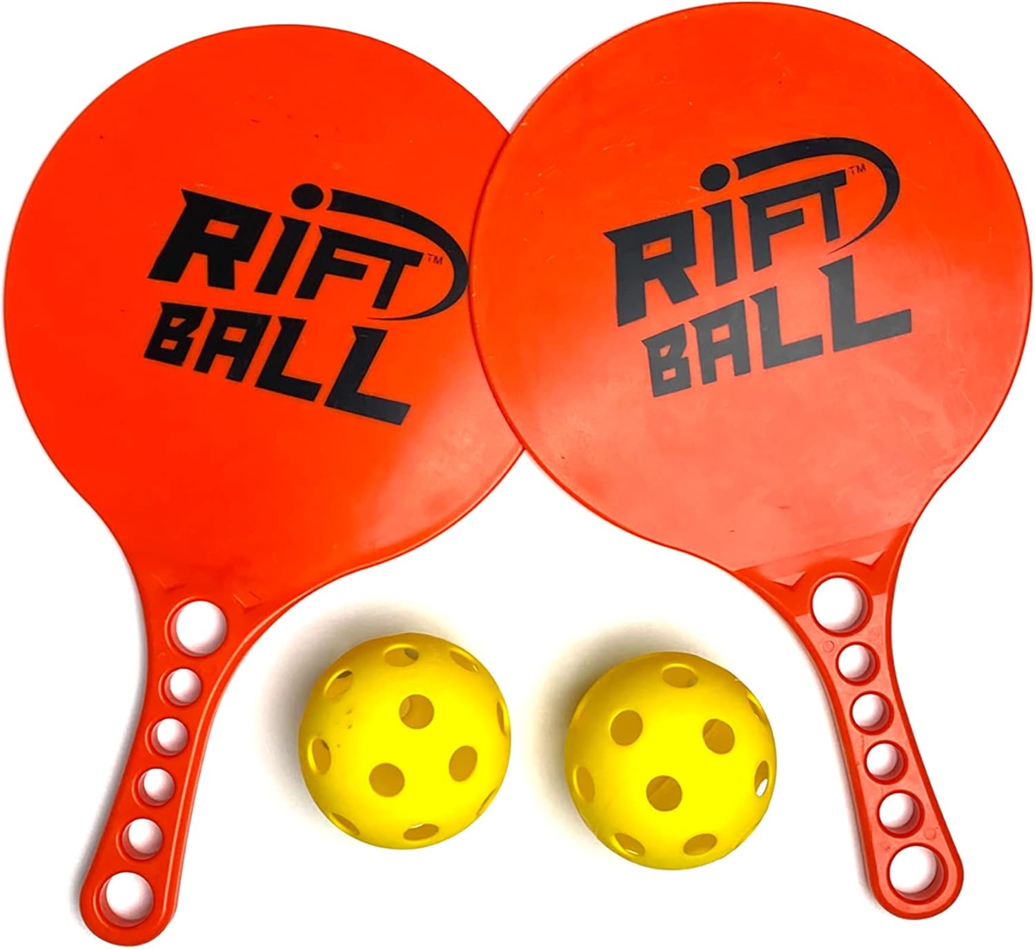 B3 Riftball Paddle Ball Game System - 2 Nets for Twice The Fun! For Adults, kids and family: Beach, Yard, Tailgating, Camping