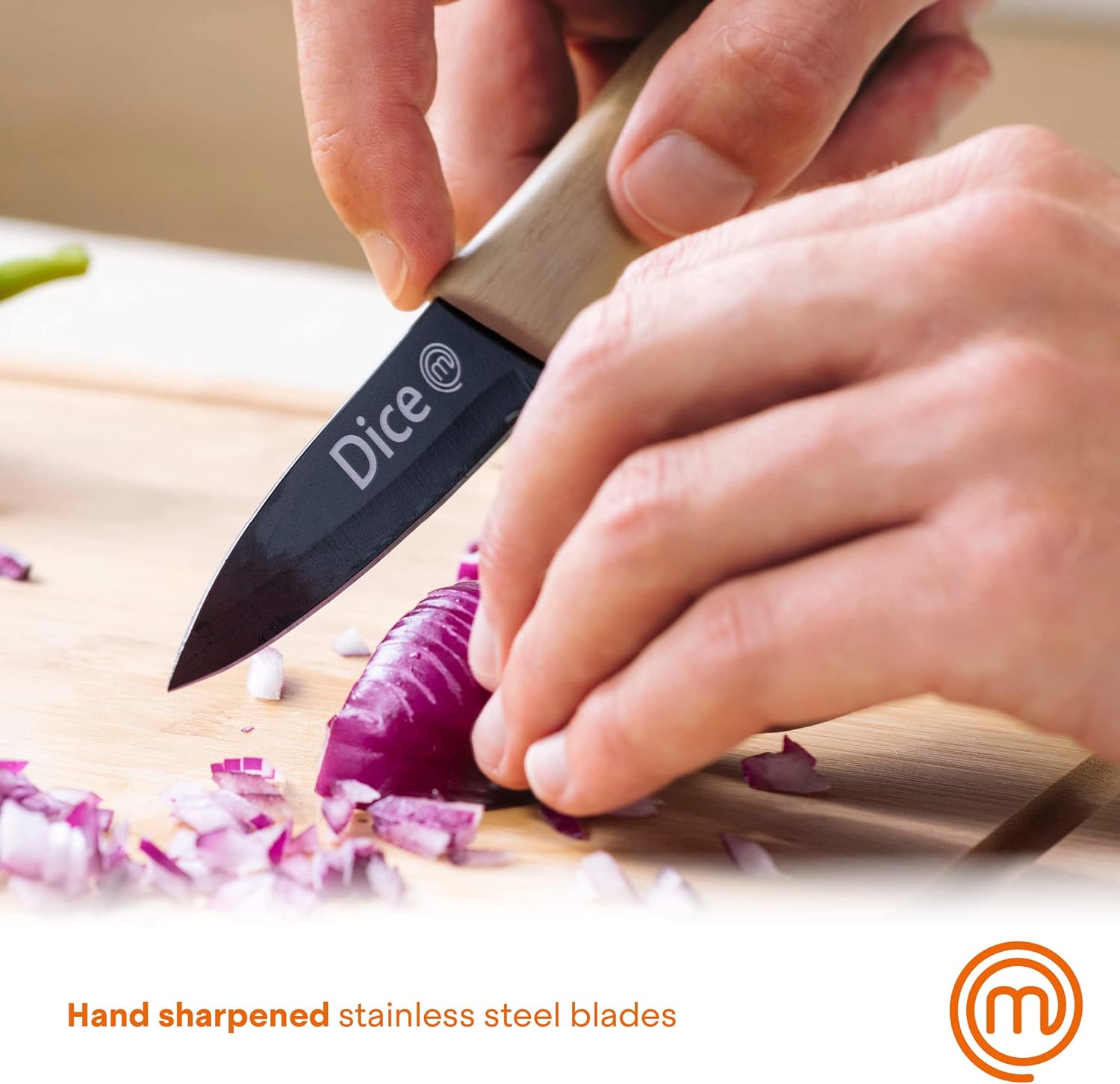 MasterChef Knife Kitchen Knives for Cooking, 24 Packs of 3
