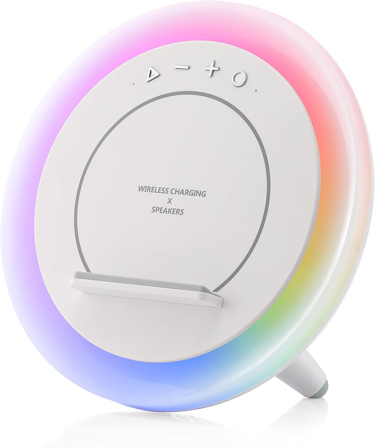 Rumi Lighting 4-in-1 Color Changing Night Lights with Wireless Charger and Bluetooth Speaker