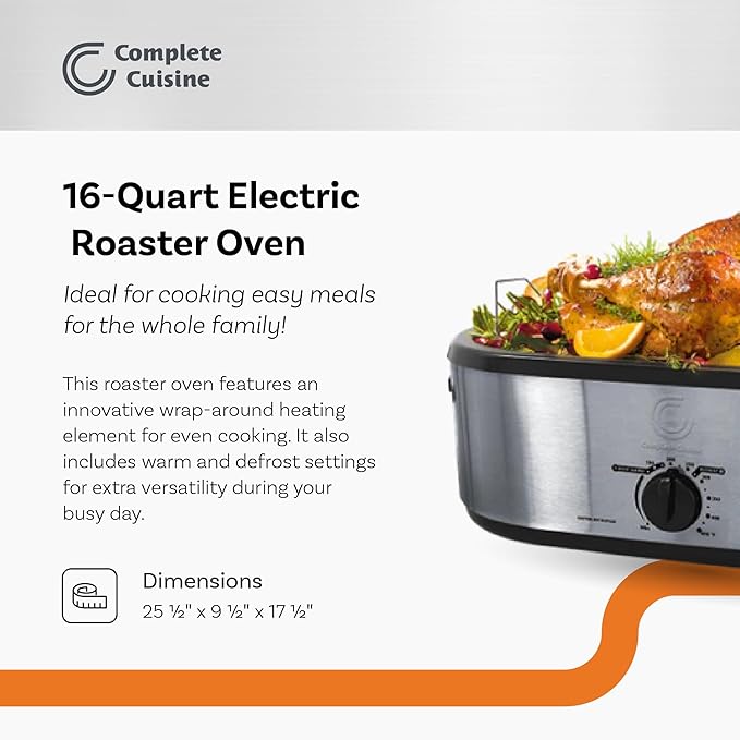 Complete Cuisine 16 QT Digital Roaster Oven