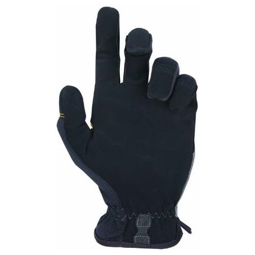 CLC Custom Leathercraft 217L Speed Crew Mechanics Gloves, Black/Gray