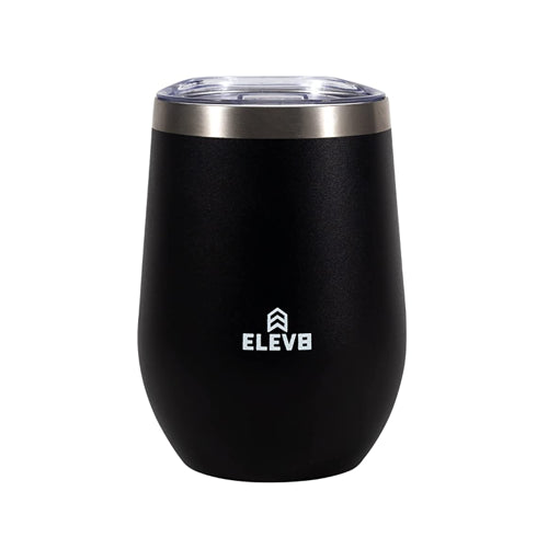 Cool Gear 14 oz ELEV8 Stainless Steel Wine Tumbler with Straw