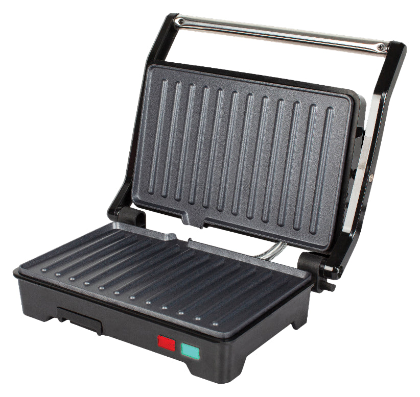 Complete Cuisine 3-in-1 Stainless Steel Ultra Grill, Opens 180 Degrees for Any Size Food