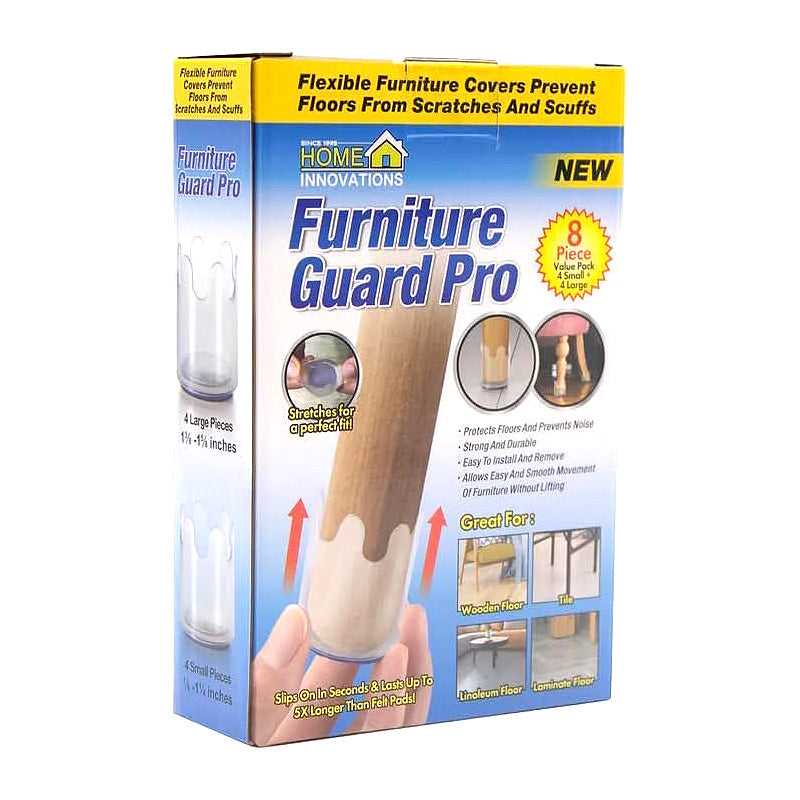 Home Innovations Furniture Guard Pro 8pk. Value Pack 4 Small + 4 Large.