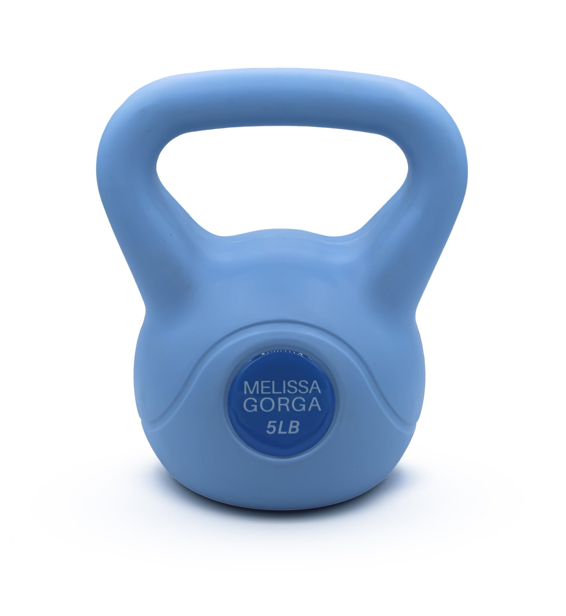 Melissa Gorga Women Kettlebell 5 lbs, Light Blue