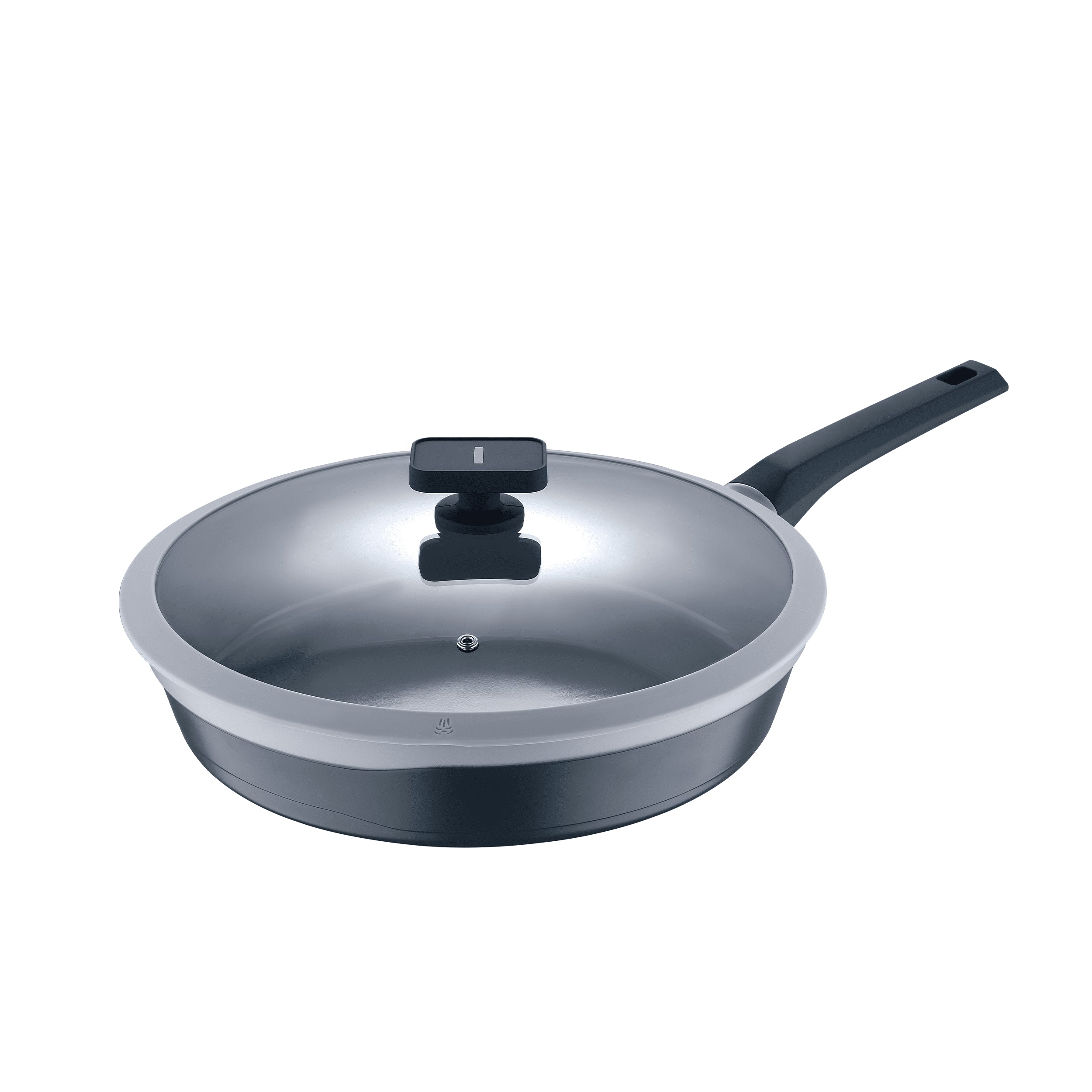 Gastro Diamond by MasterPRO- 12.5" Cast Aluminum Covered Fry Pan