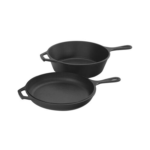 Smart Home 3-Quart Dutch Oven with Skillet Lid