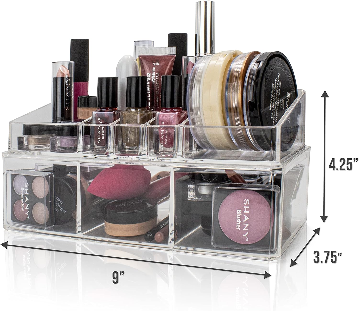 Brookstone Makeup Organizer & Cosmetic Display Case