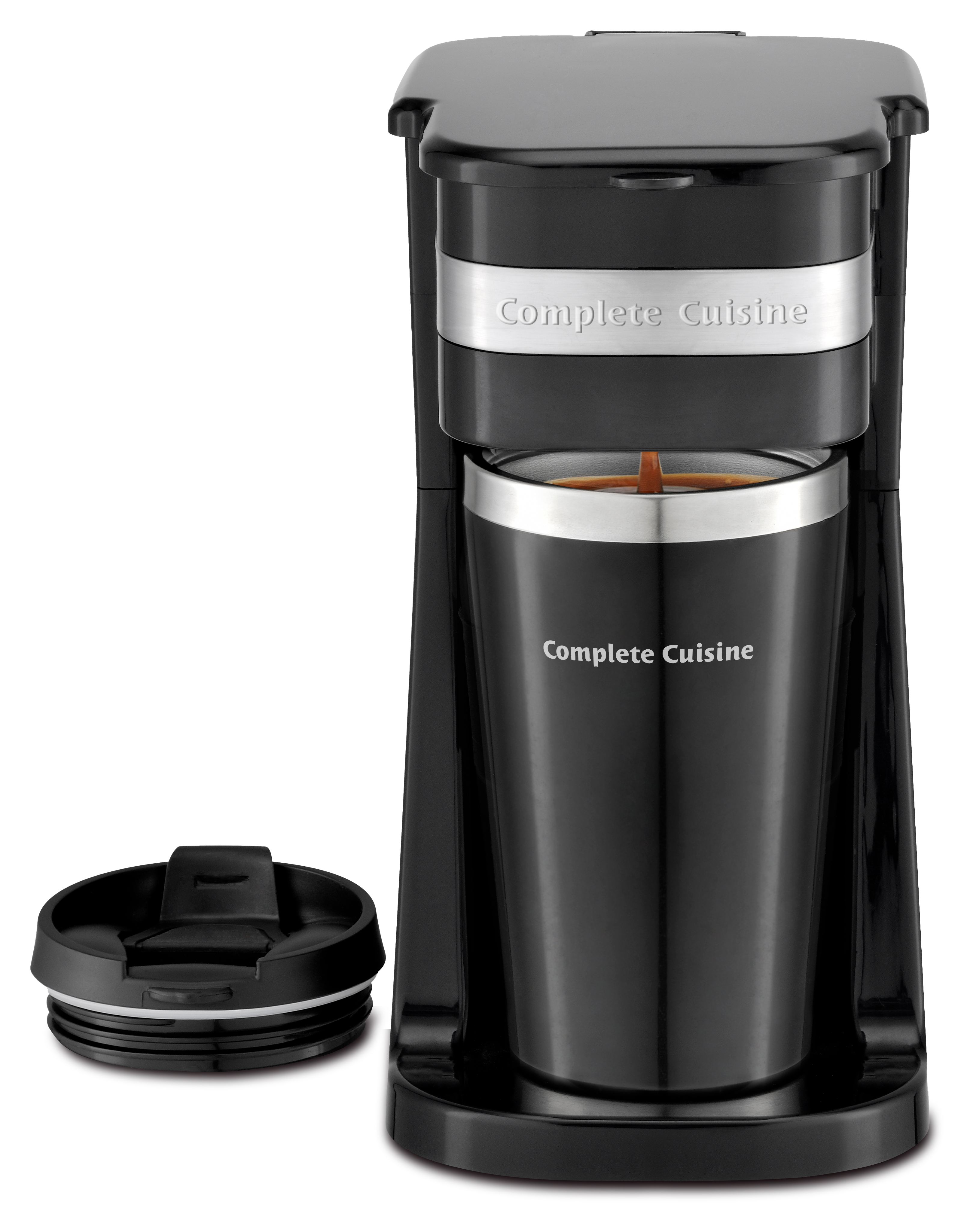 Complete Cuisine Single Serve Coffee Maker & Travel Mug