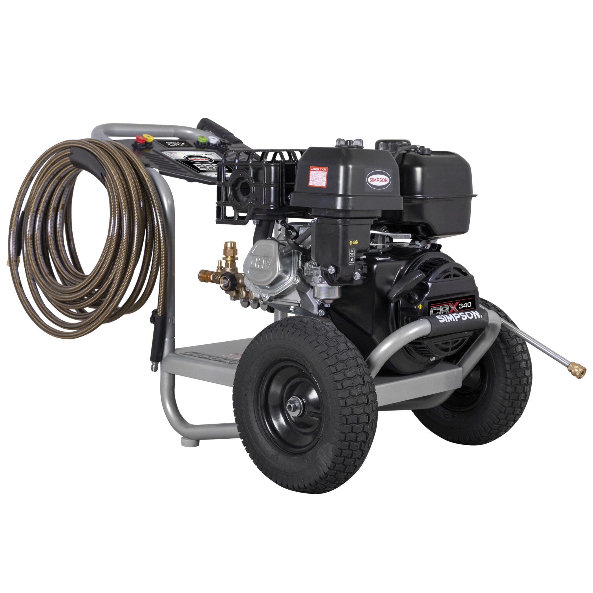 Simpson 4000 PSI at 3.5 GPM CRX 340 with AAA Triplex Pump Cold Water Professional Gas Pressure Washer (Refurbished)