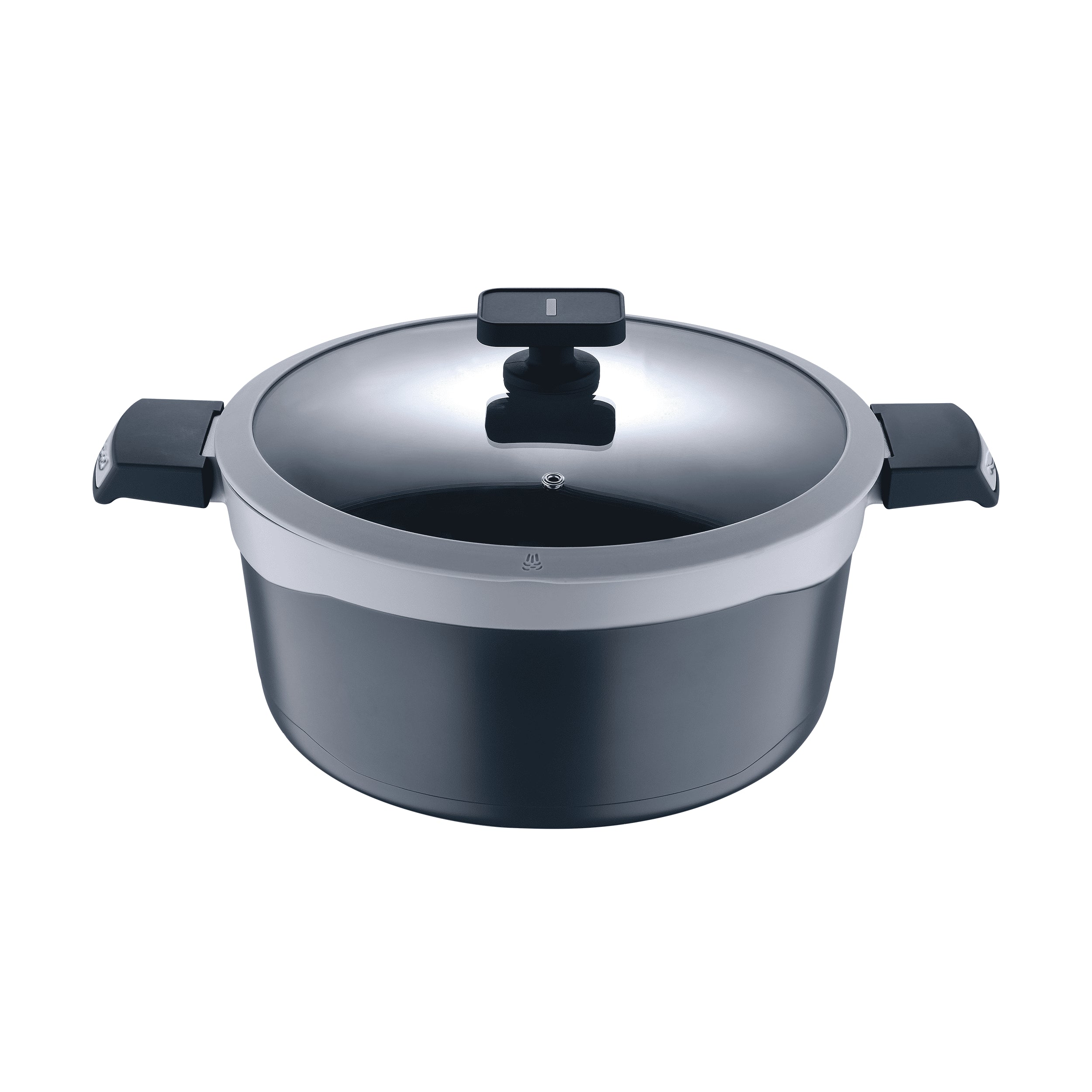 Gastro Ceramic by MasterPRO - 4.8Qt Cast Aluminum Dutch Oven