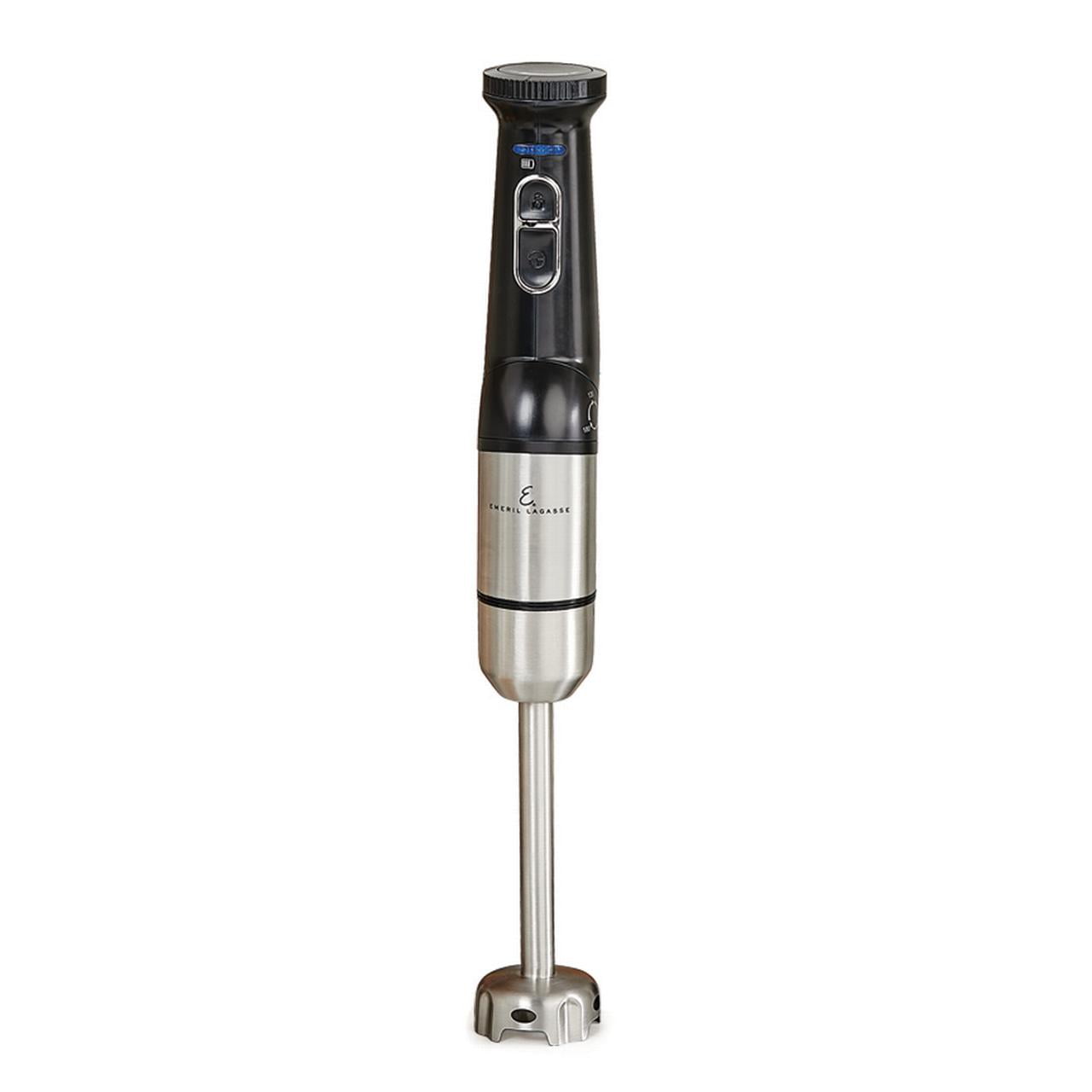 Emeril Lagasse Blender & Beyond Plus Cordless Rechargeable Immersion Blender with Variable Speed & Double Beater