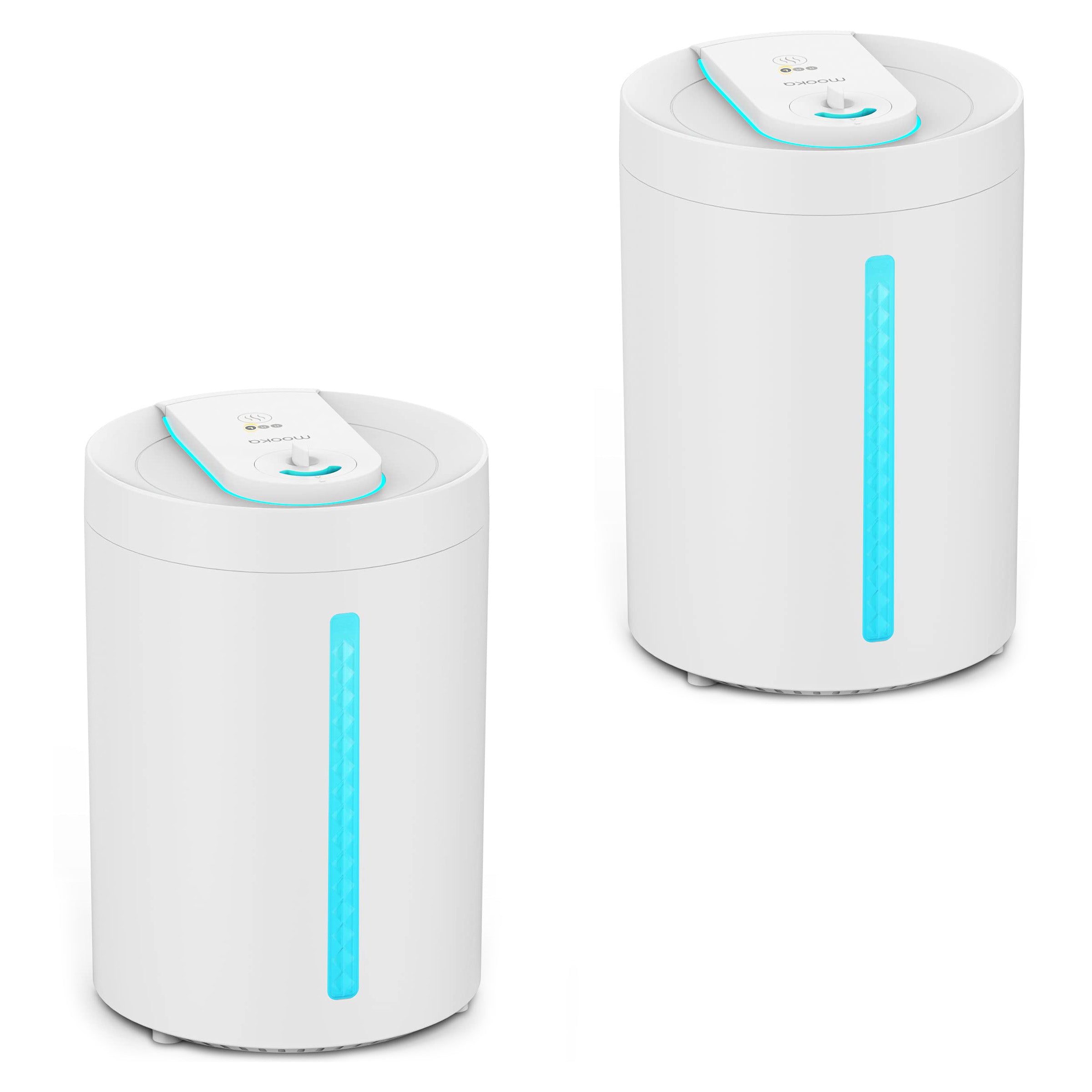 MOOKA Cool Mist Humidifier, 2 Pack