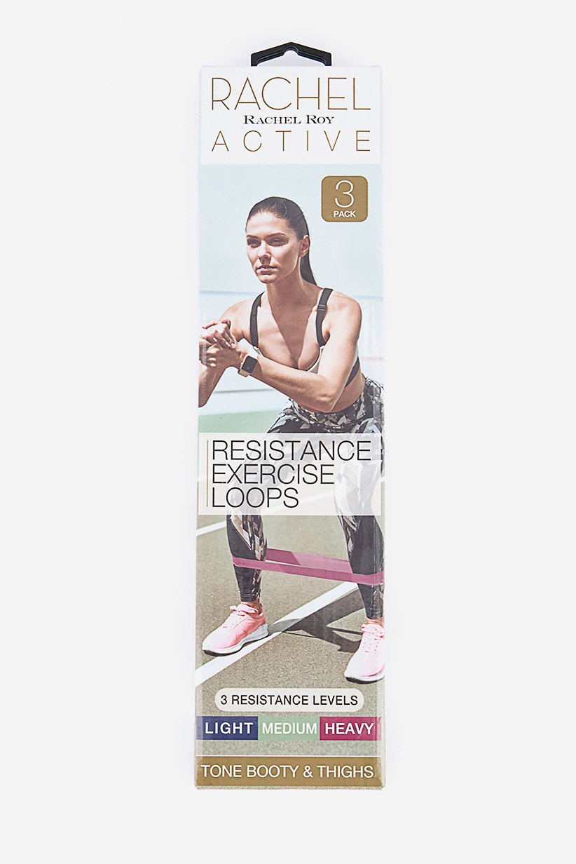 Rachel Roy Resistance Exercise Loops, 3 Pack