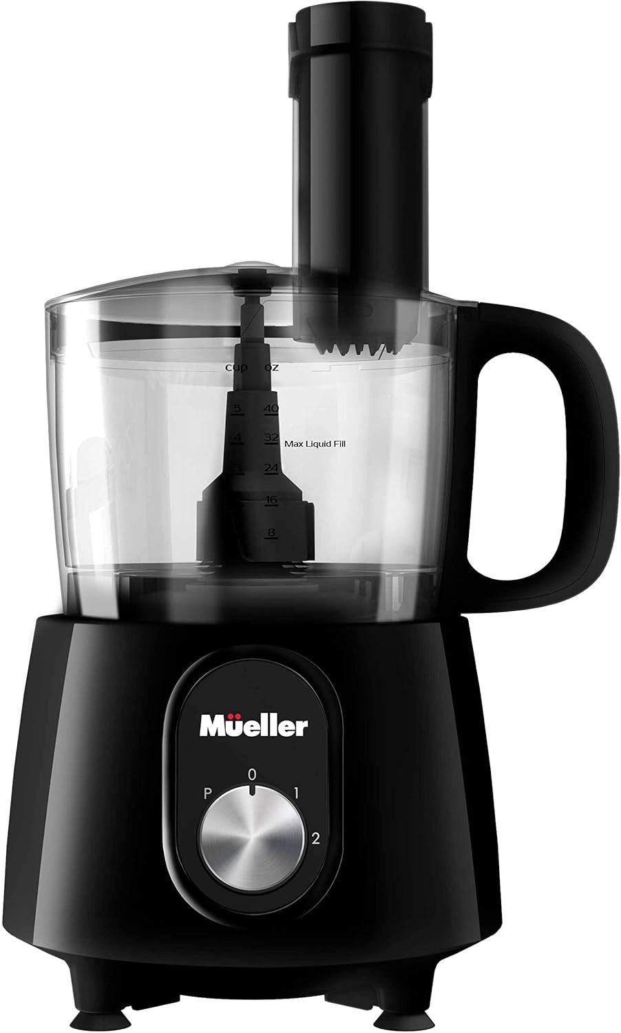 Mueller Ultra Prep 8 Cup Food Processor Chopper for Dicing, Grinding, Whipping and Pureeing