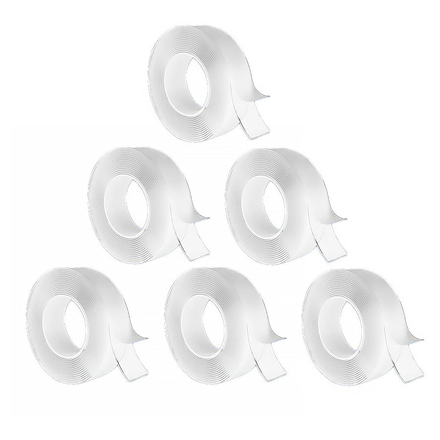 Reusable Double Sided Space Tape,  6 Pack