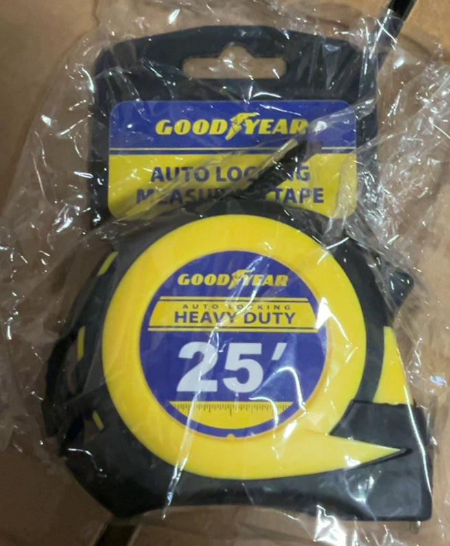 Good Year Heavy Duty 25' Tape Measure, 24 Pack