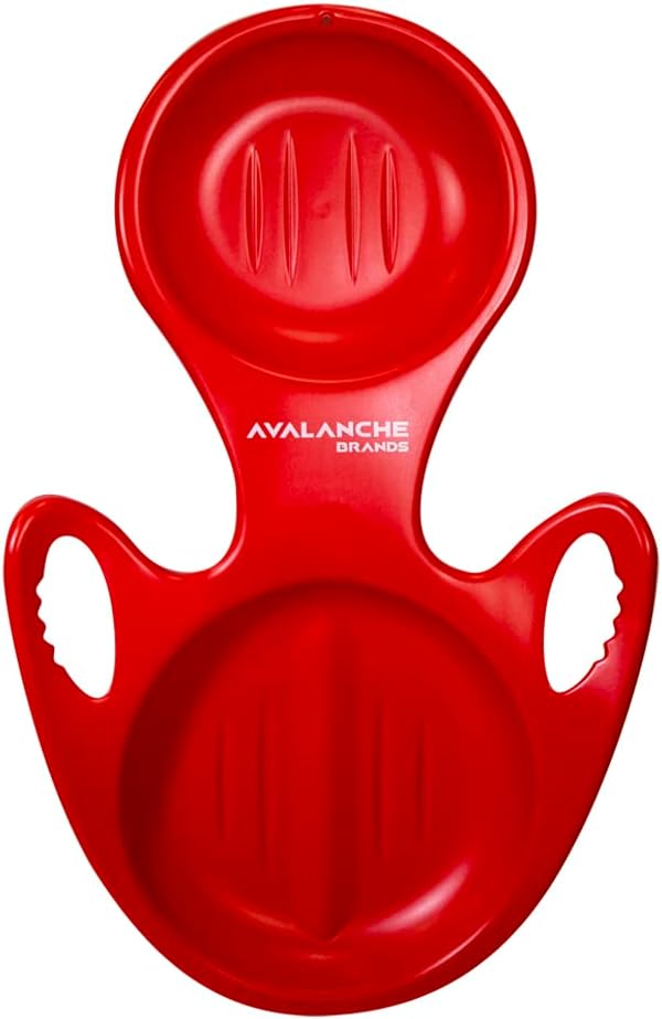 Avalanche Brands Torpedo Snow Sleds, Single Rider for Maximum Speed