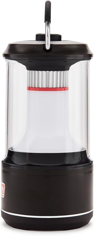 Coleman 600 Lumens LED Lantern with BatteryGuard (Black)