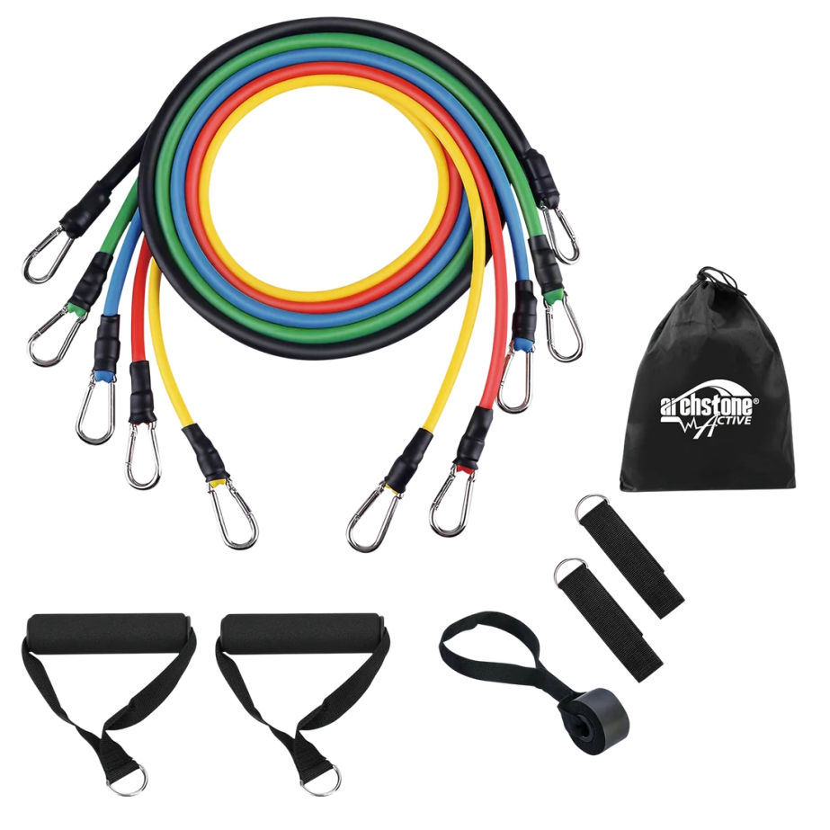 ARCHSTONE ACTIVE Door Anchor Resistance Bands - 5 pc. Set