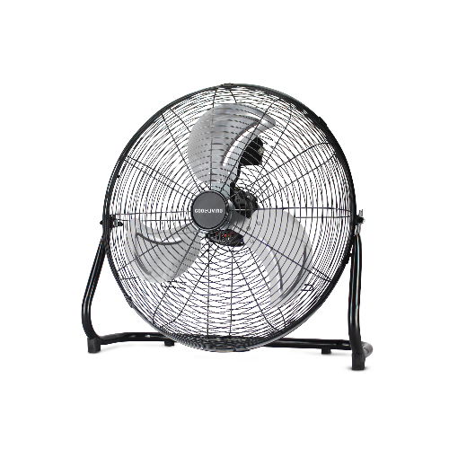 Cool Living 20 Inch 3-Speed High Velocity Heavy Duty Metal Industrial Floor Fan