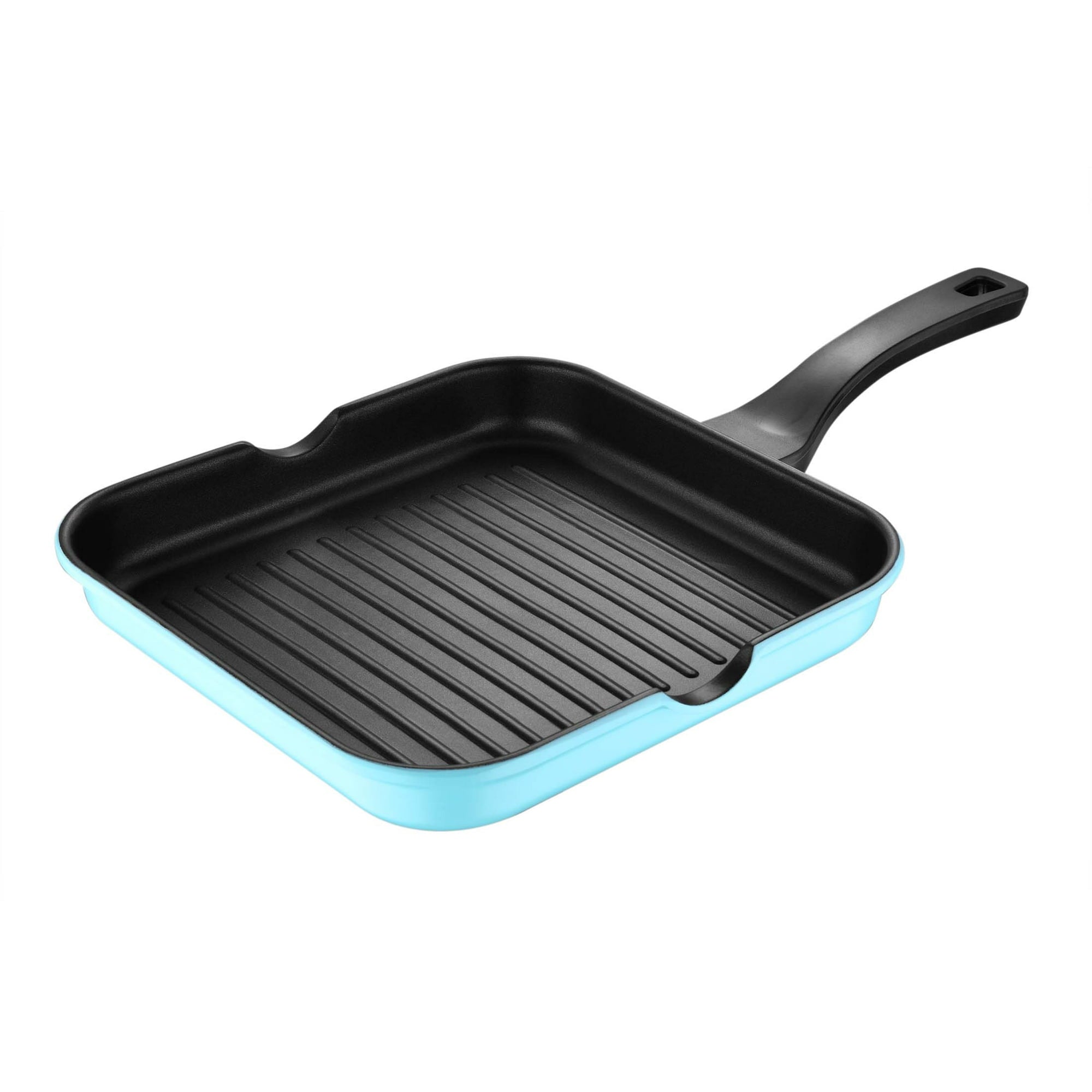 Retro by Bergner - 11" Non Stick Cast Aluminum Grill Pan