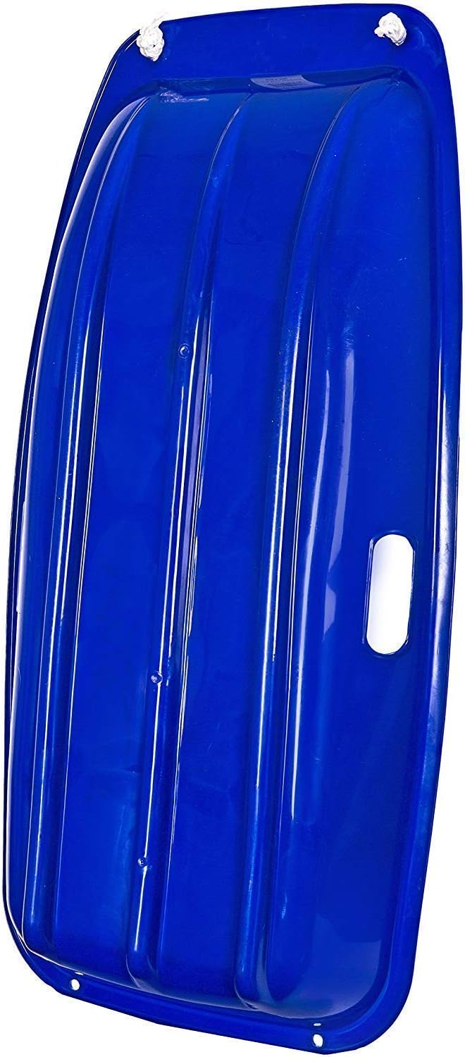 Classic Downhill 35" Toboggan Snow Sleds BLUE