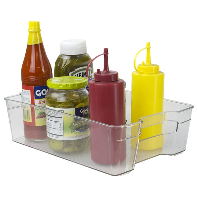 Wide Fridge Organizer  14.5"X8.5"X4"", 12 Pack