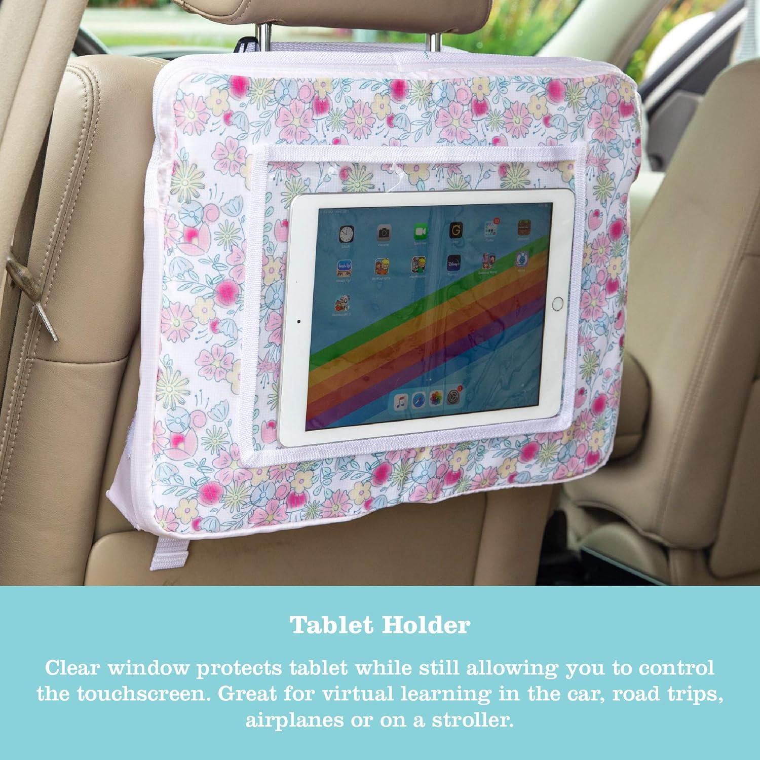 Disney Baby by 3-in-1 Travel Tray & iPad Tablet Holder, 4 Pack