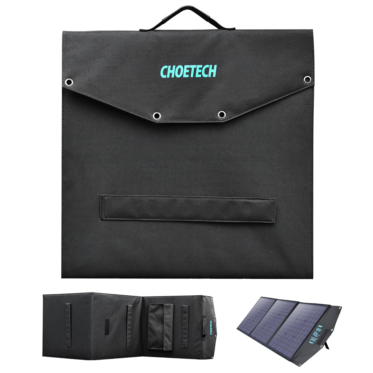 CHOETECH 120W Solar Panel for Multiple Devices