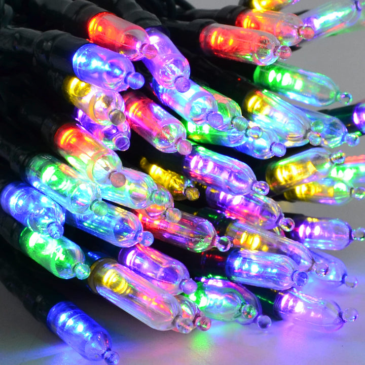 Joyin 200 Multicolor LED Green Wire String Lights