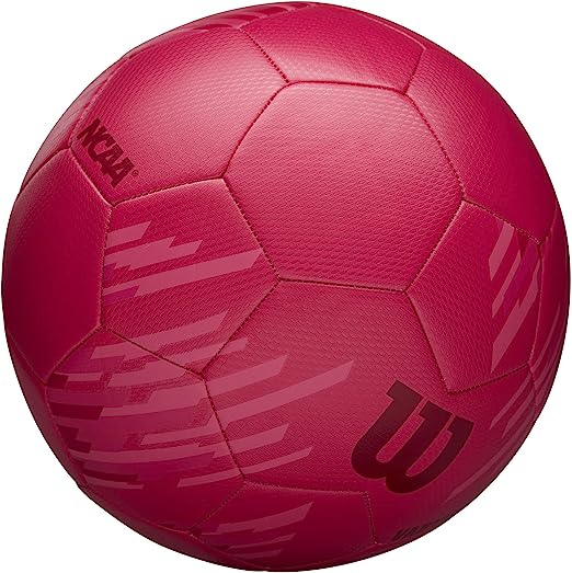 WILSON NCAA Vantage Soccer Ball, Size 4, Pink