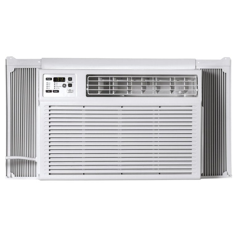 General Electric Restored GE 11,800 BTU 230V Window Air Conditioner with Heat & Remote, White (Refurbished)