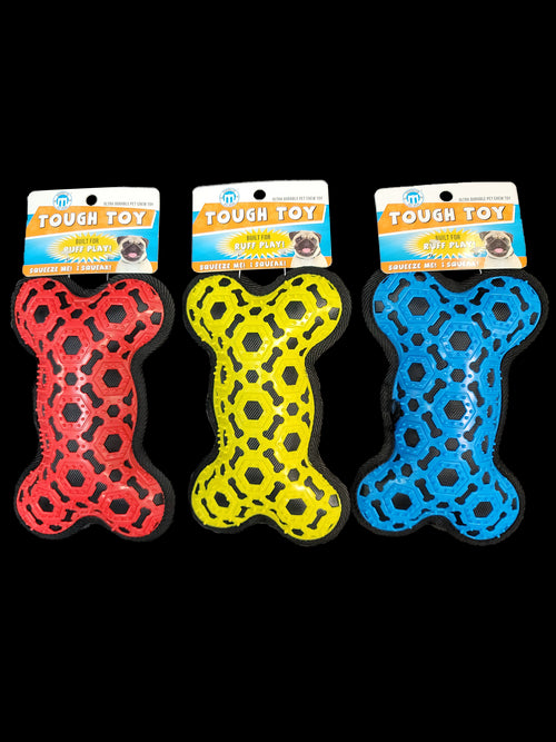 Brooklyn Pet Gear Tuff Toys Bone (Assorted Colors)