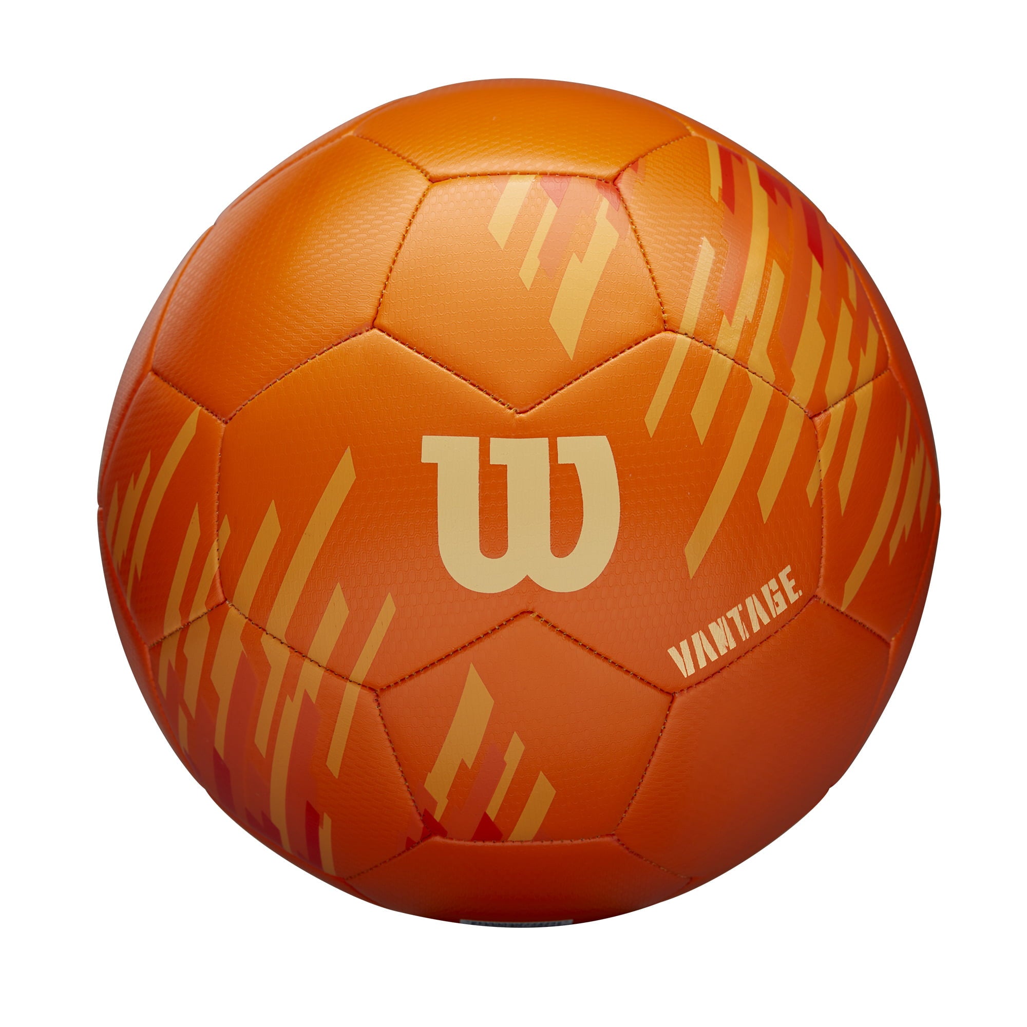 WILSON NCAA Vantage Soccer Ball, Size 3, Orange